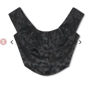 Vanessa Mooney Elisabeth Heather Crop Top